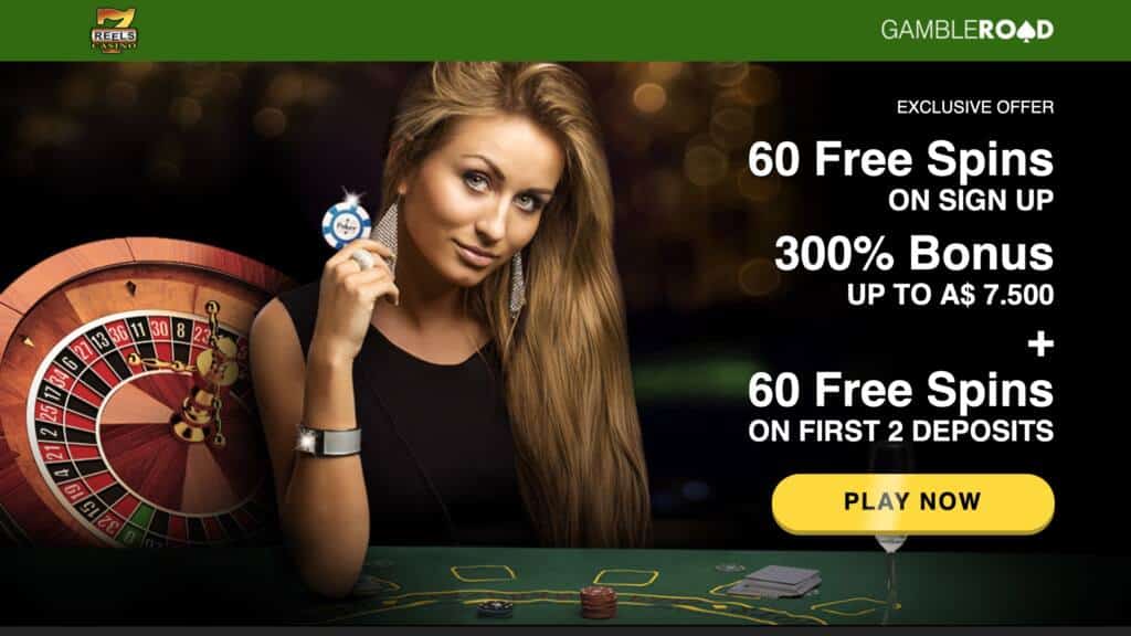 7 Reels Casino : 60 Free Spins + $7,500 On 3 Deposits
