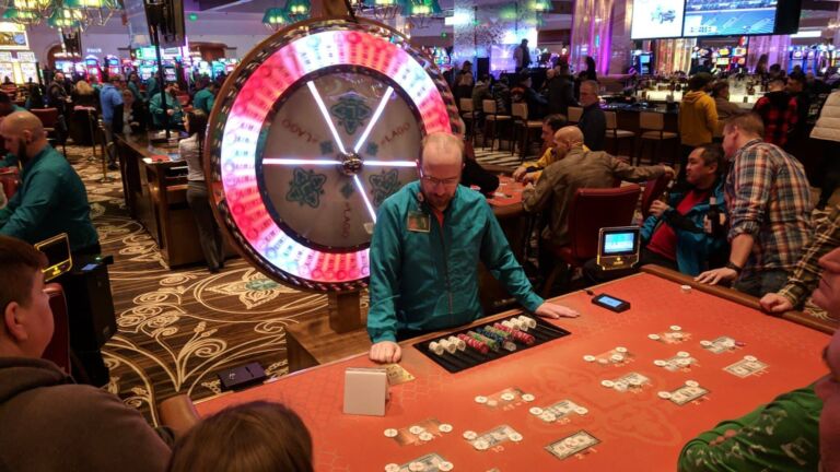 The Wheel Segments Rule in Big Six Wheel Game