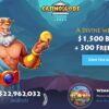 Casino Gods : £100/$1200/CA$1500 Deposit Bonus + 300 Spins