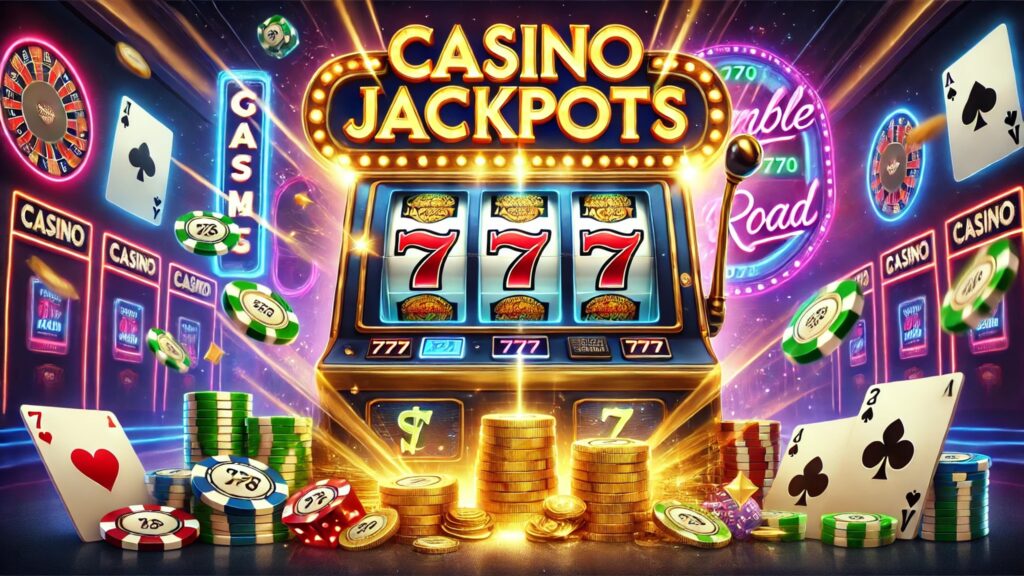 Frequency and Size of Jackpot Wins Online