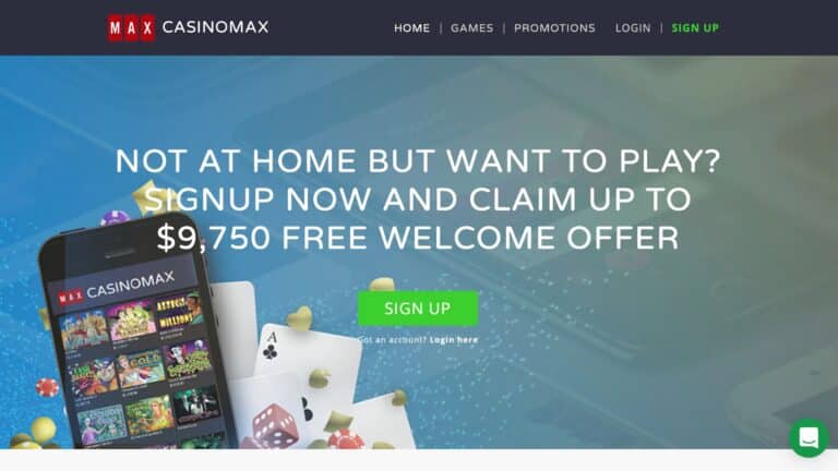 Casino Max : up to $9,750 Bonus on 3 Deposits
