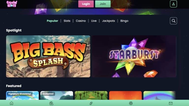 Crystal Slots Review: Bonuses and Offers 2026