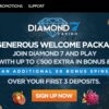 Diamond 7 Casino : 25 Free Spins + €500 Deposit Bonus