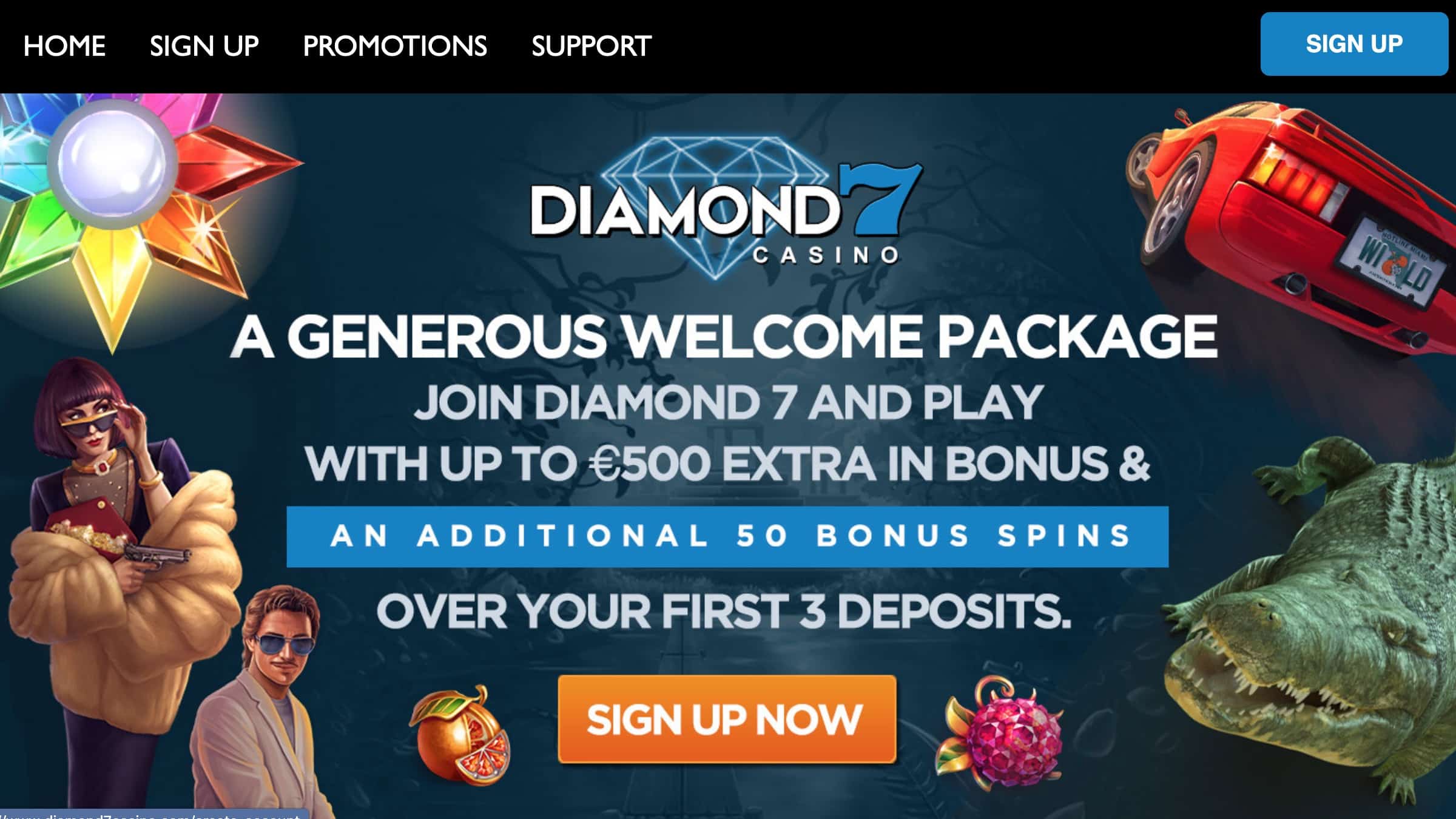 депозит DIAMOND casino  2022