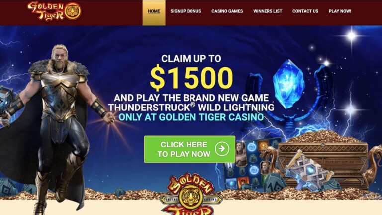 Golden Tiger Casino Review 2025: Still Roaring?