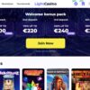 LightCasino : Get €800 + 250 Bonus Spins