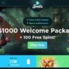 Spela Casino : $1,000 Welcome Package + 100 Free Spins