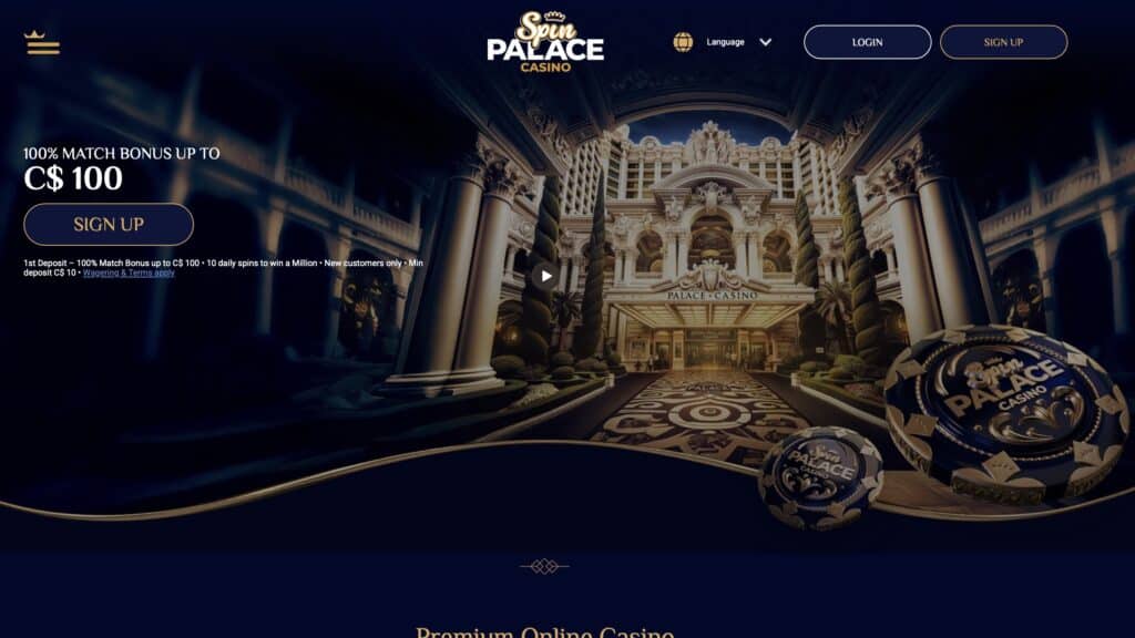 Spin palace online casino