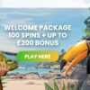 Spin Rio : 100 Free Spins + $/€/£200 Bonus