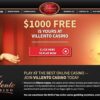 Villento Casino Bonus : get £$€ 1,000 Free on Deposit